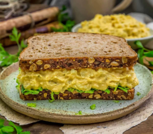 Deviled Egg Salad Sandwiches