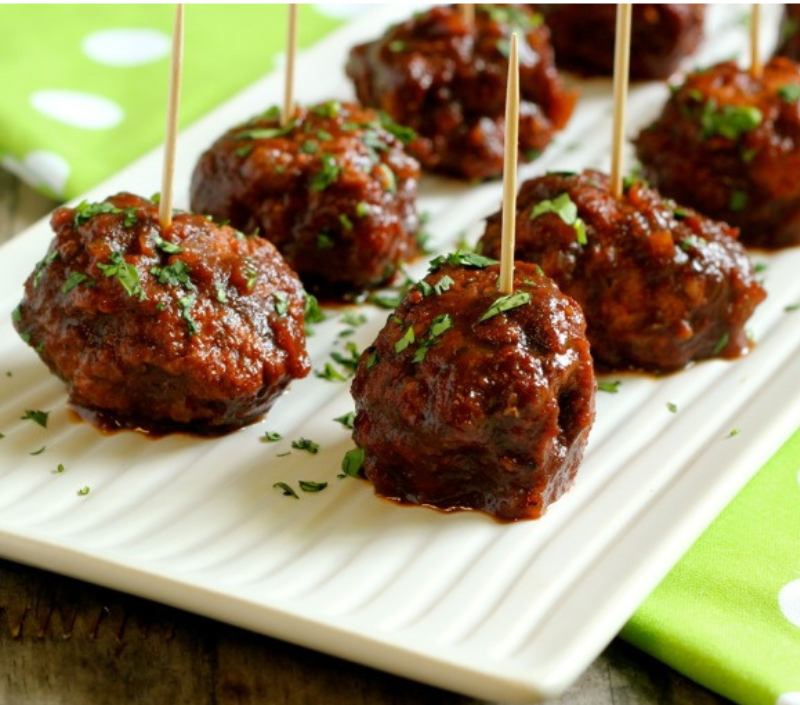 Sweet and Sour Chicken Meatballs