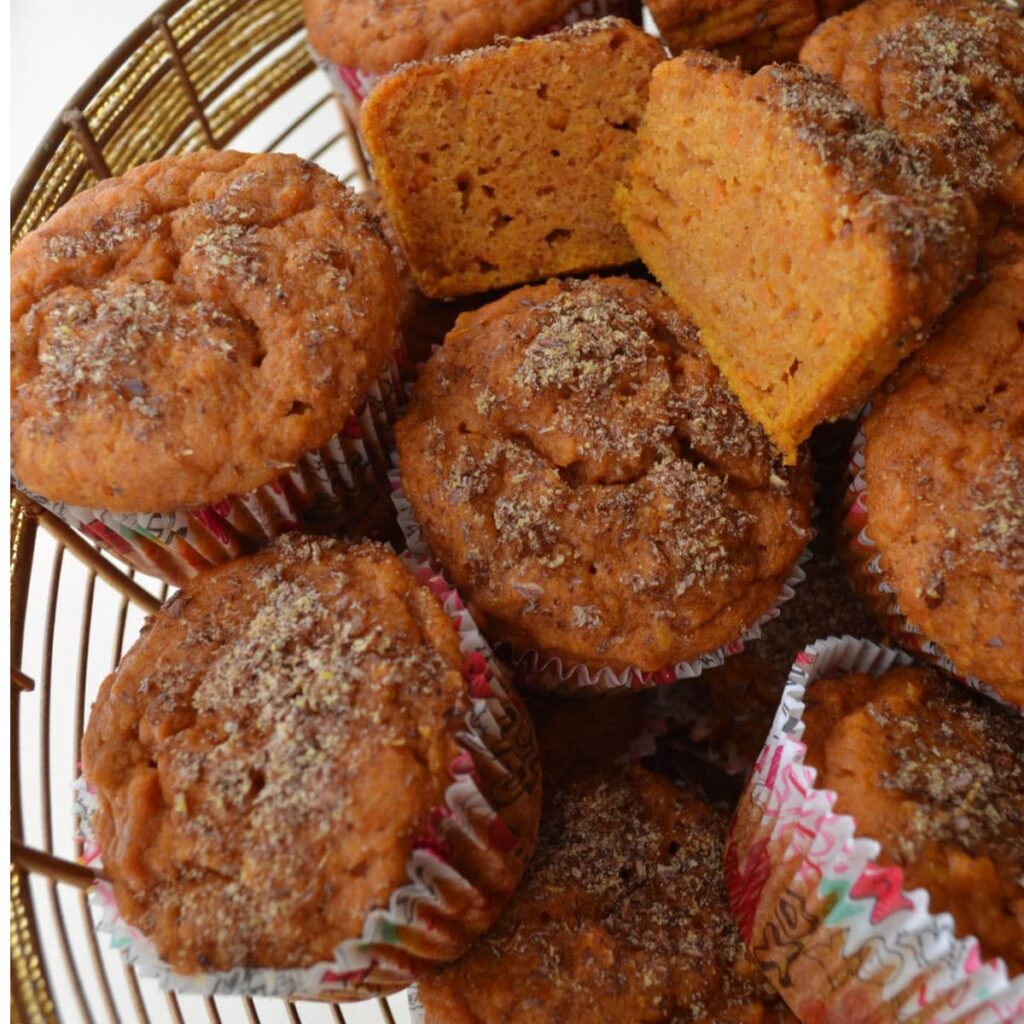 mini sweet potato muffins