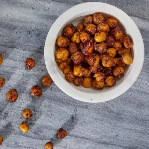 Cinnamon-Sugar Roasted Chickpeas